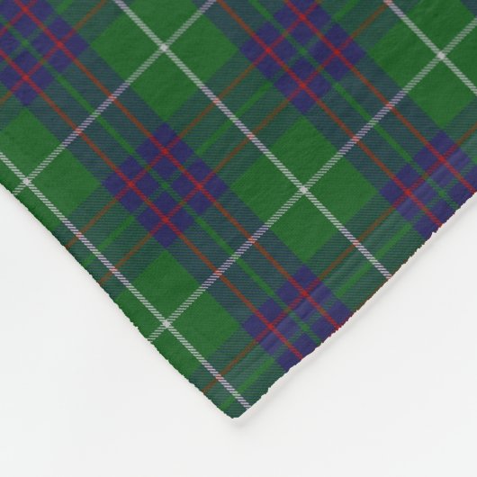 Couverture Polaire Tartan écossais de classique de MacIntyre de clan (Coin)