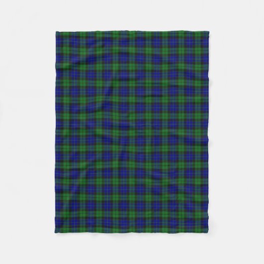 Couverture Polaire Tartan écossais de classique de MacKay de clan (Devant)