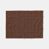Couverture Polaire Tartan écossais de classique de MacKinnon de clan (Devant (Horizontal))