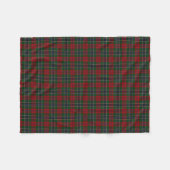 Couverture Polaire Tartan écossais de classique de MacLean de clan (Devant (Horizontal))