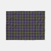 Couverture Polaire Tartan écossais de classique de MacLellan de clan (Devant (Horizontal))