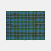 Couverture Polaire Tartan écossais de classique de MacLeod de clan (Devant (Horizontal))