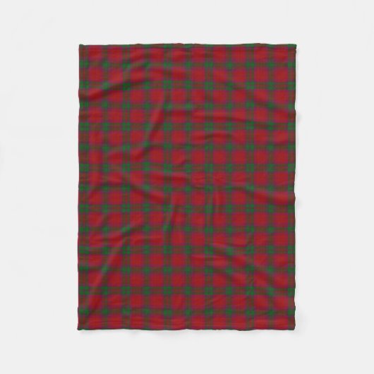 Couverture Polaire Tartan écossais de classique de MacNab de clan (Devant)