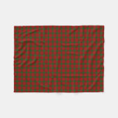 Couverture Polaire Tartan écossais de classique de MacQuarrie de clan (Devant (Horizontal))