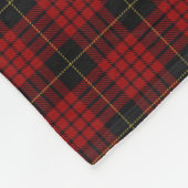 Couverture Polaire Tartan écossais de classique de MacQueen de clan (Coin)