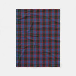 Couverture Polaire Tartan écossais de classique de maison de clan
