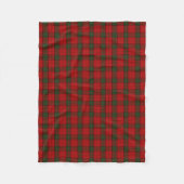 Couverture Polaire Tartan écossais de classique de Maxwell de clan (Devant)