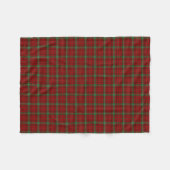Couverture Polaire Tartan écossais de classique de Morrison de clan (Devant (Horizontal))