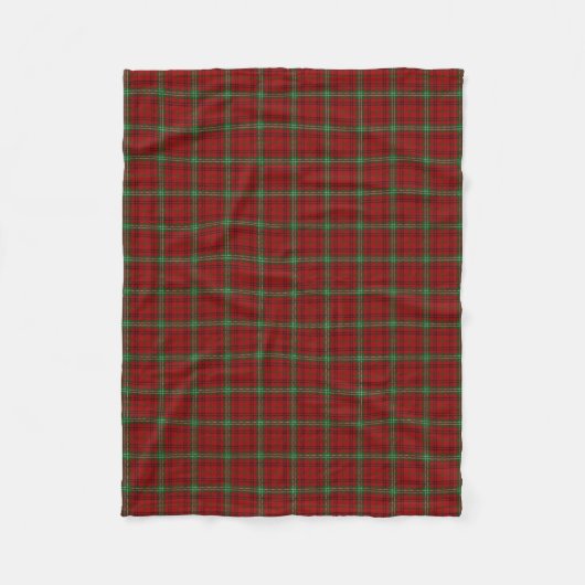 Couverture Polaire Tartan écossais de classique de Morrison de clan (Devant)