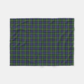 Couverture Polaire Tartan écossais de classique de Murray de clan (Devant (Horizontal))