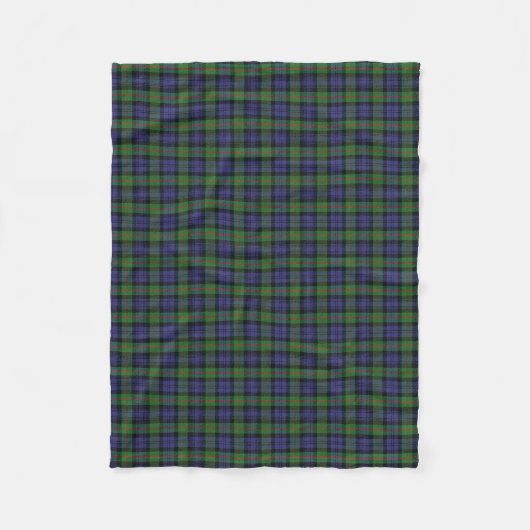 Couverture Polaire Tartan écossais de classique de Murray de clan (Devant)