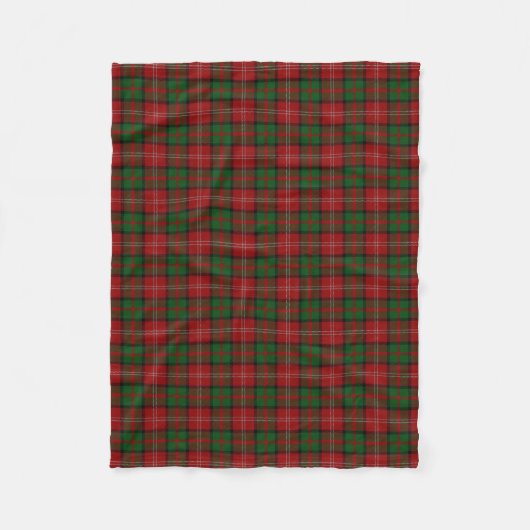 Couverture Polaire Tartan écossais de classique de Nisbet Nesbitt de (Devant)