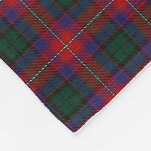 Couverture Polaire Tartan écossais de classique de Rattray de clan (Coin)