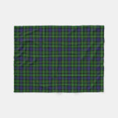 Couverture Polaire Tartan écossais de classique de Rollo de clan (Devant (Horizontal))