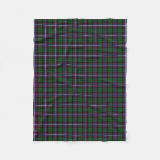 Couverture Polaire Tartan écossais de classique de Russell de clan (Devant)