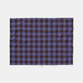 Couverture Polaire Tartan écossais de classique de Rutherford de clan (Devant (Horizontal))