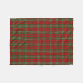 Couverture Polaire Tartan écossais de classique de Scott de clan (Devant (Horizontal))