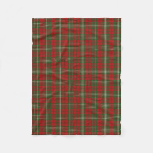 Couverture Polaire Tartan écossais de classique de Scott de clan (Devant)