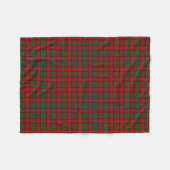 Couverture Polaire Tartan écossais de classique de Shaw de clan (Devant (Horizontal))