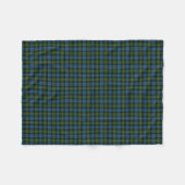 Couverture Polaire Tartan écossais de classique du Mackenzie de clan (Devant (Horizontal))