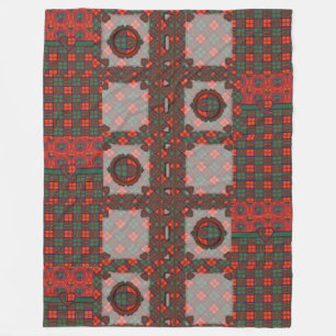 Couverture Polaire Tartan écossais de kilt de plaid de clan de Conle