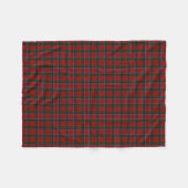 Couverture Polaire Tartan écossais de MacNaughton MacNachtan de clan (Devant (Horizontal))