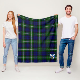 Couverture Polaire Tartan Écossais de Scotts Meldrum Forbes