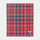 Couverture Polaire Tartan écossais d'Udny (Devant)
