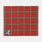 Couverture Polaire Tartan Écossais MacLay à carreaux (Devant (Horizontal))