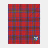 Couverture Polaire Tartan écossais moderne de Leslie (Devant)