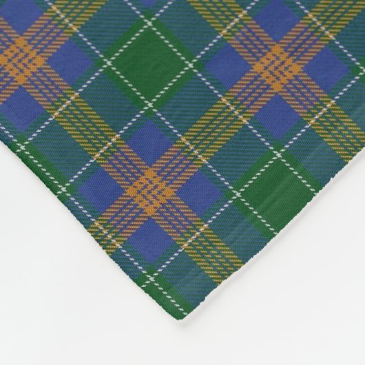 Couverture Polaire Tartan irlandais de classique de MacAuliffe (Coin)