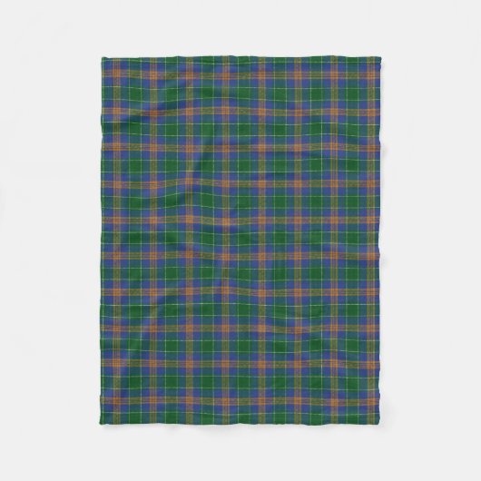 Couverture Polaire Tartan irlandais de classique de MacAuliffe (Devant)