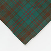 Couverture Polaire Tartan irlandais du comté de Dublin (Coin)