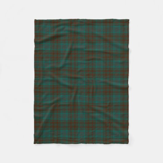 Couverture Polaire Tartan irlandais du comté de Dublin (Devant)