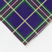 Couverture Polaire Tartan, la robe de l'université d'Oxford (Coin)