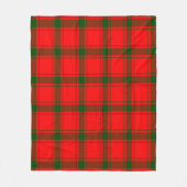 Couverture Polaire Tartan MacDonald de Sleat (Devant)