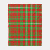 Couverture Polaire Tartan MacGregor (Devant)