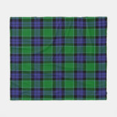 Couverture Polaire Tartan Moderne de Graham de Menteith (Devant (Horizontal))