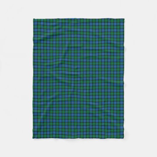 Couverture Polaire Tartan National D'Ecosse (Devant)