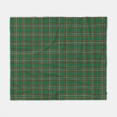 Couverture Polaire Tartan national irlandais (Devant (Horizontal))