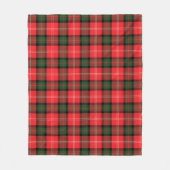 Couverture Polaire Tartan Nesbitt (Devant)