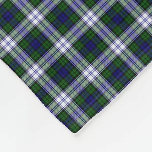 Couverture Polaire Tartan noir de mode de montre (Coin)