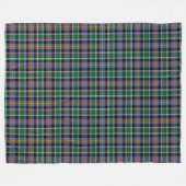 Couverture Polaire Tartan officiel de l'État du Colorado (Devant (Horizontal))