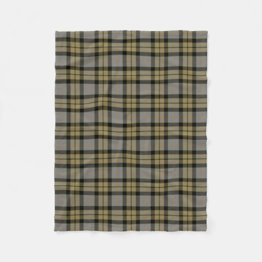 Couverture Polaire Tartan patiné de MacKay (Devant)