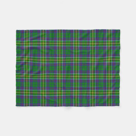 Couverture Polaire Tartan Plaid (Devant (Horizontal))
