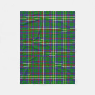 Couverture Polaire Tartan Plaid