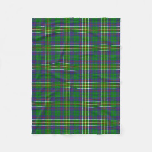 Couverture Polaire Tartan Plaid (Devant)