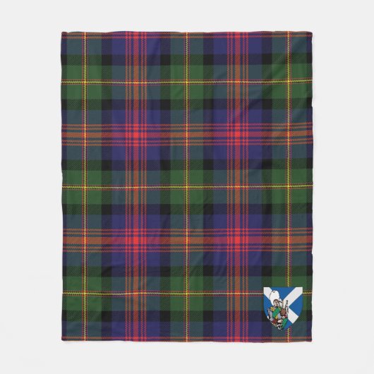 Couverture Polaire Tartan Plaid (Devant)