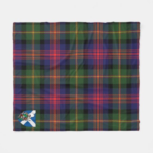 Couverture Polaire Tartan Plaid (Devant (Horizontal))
