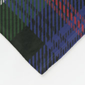 Couverture Polaire Tartan Plaid Clan Sutherland Family Lake House (Coin)